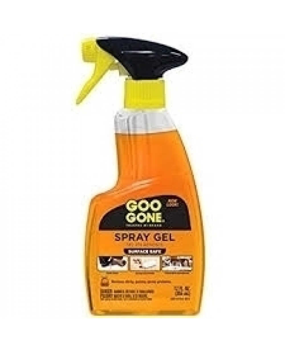GOO GONE SPRAY GEL, 12OZ, GGHS12 Adhesive Remover and cleaner, removes  stickers