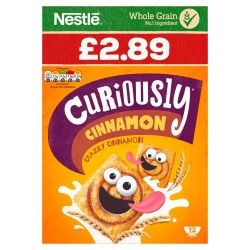 Nestle Curiously Cinnamon 375g PM £3.25