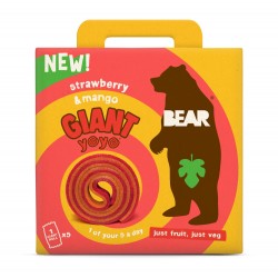 Bear Giant Yoyo Multipack Strawberry & Mango (5 x 20g)