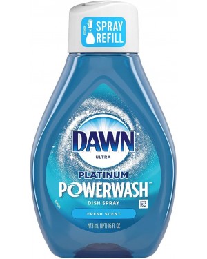 Dawn Platinum Powerwash Dish Spray Fresh Scent Refill 16oz (473ml)