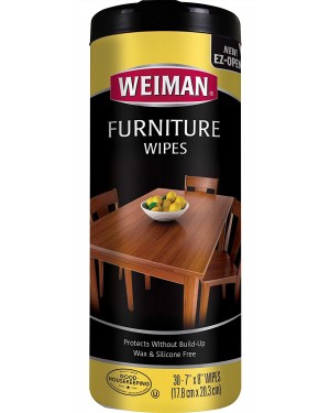 Weiman Furniture Wipes 30s