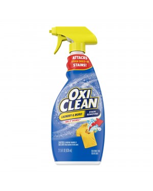 OxiClean Laundry Stain Remover Spray, 636 ml (21.5oz) Spot Stain Clothes Remover