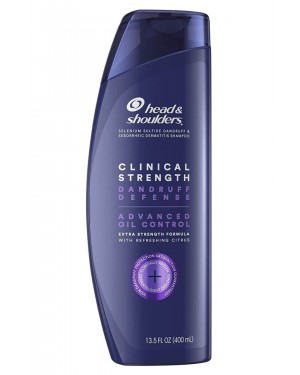 Head & Shoulders Shampoo Clinical Dandruff Defense + Advanced Oil Control 400ml 