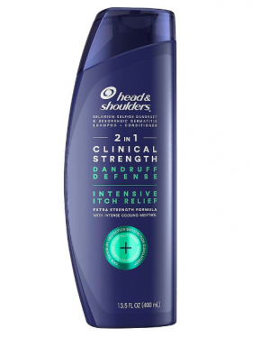 Head & Shoulders Shampoo Clinical Dandruff Defense Itch Relief 2in1 400ml