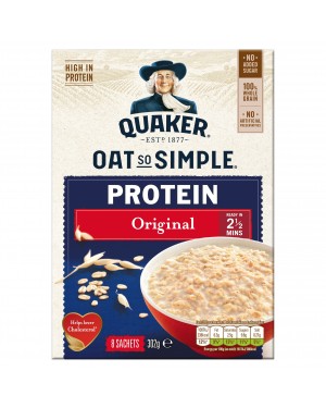 Quaker Oat So Simple Protein Original 8 x 37.73g