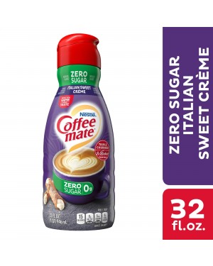 Nestle Coffee Mate Sugar Free Italian Sweet Cream 32oz (946ml)