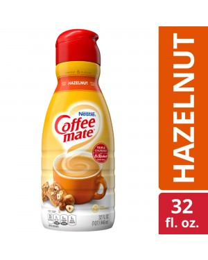 Nestle Coffee Mate Hazelnut Creamer 32oz (946ml)