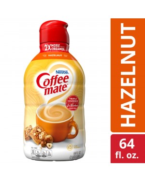 Nestle Coffee Mate Hazelnut Creamer 64oz (1.89L)