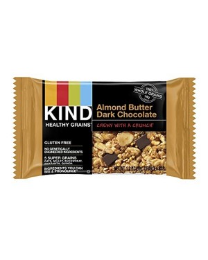 Kind Healthy Grains Almond Butter Dark Chocolate 1.2oz (35g) 5's