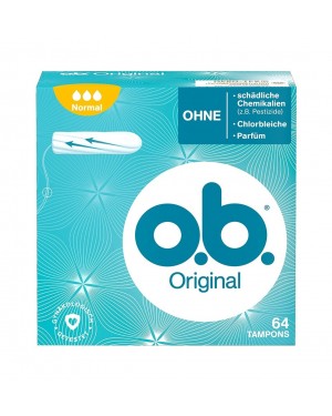 O.B. Original Tampons Normal 64’s
