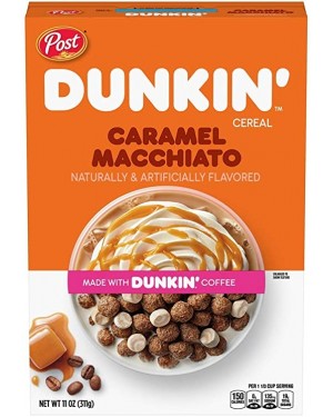 Post Dunkin Caramel Macchiato Cereal 11oz (311g)