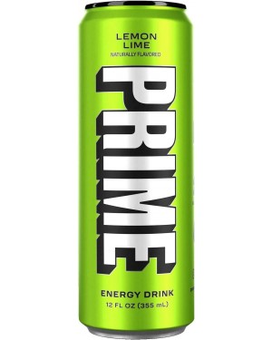 Prime Energy Lemon Lime 12oz (355ml) 