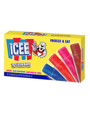Icee Slush Freezer Bars 1oz (28g) 10s