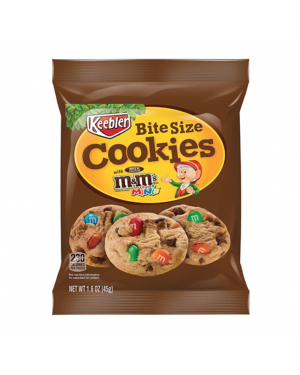 Keebler M&M's Bite Size Cookies 1.6 oz (45g)