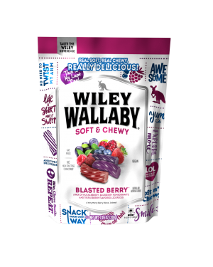 Wiley Wallaby Blasted Berry Licorice 7.05oz (200g)
