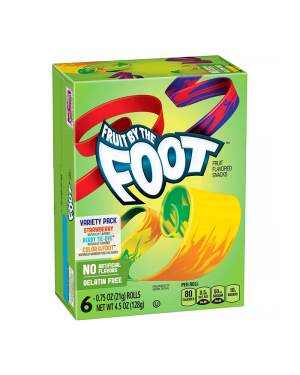 Fruit By The Foot Variety Pack 6ct 4.5oz (128g)