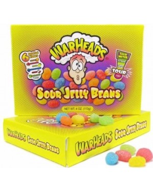 Warheads Theatre Box Jelly Beans (4oz) 113g