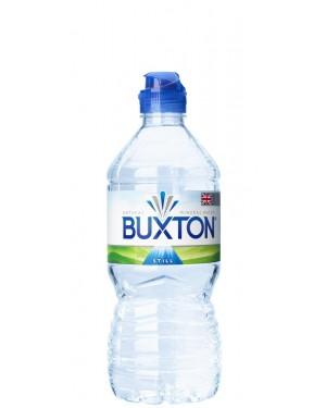 Buxton Natural Still Mineral Water Sports Cap 15x750ml