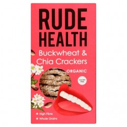 Rude Health Buckwheat & Chia Crackers Organic 150g 507