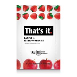 That’s It Fruit Bar Apple Strawberry 1.2oz (35g) x 12