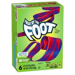 Froot By The Foot Berry Tie Dye 4.5oz (128g)