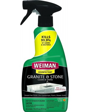 Weiman Granite & Stone Cleaner & Polish Shine and Disinfect Surfaces 710ml