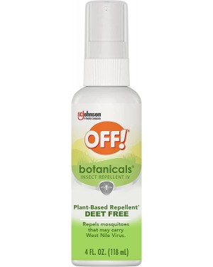 OFF! Botanicals Deet-Free Insect Repellent, Plant-Based Mosquito Repellent 118ml