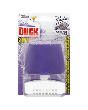 Duck Purple Wave Liquid Toilet Rim Block