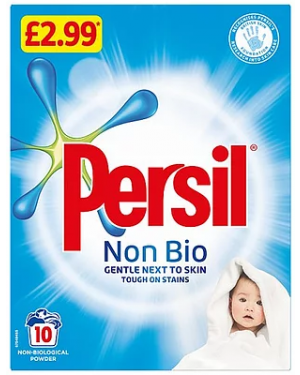 Persil Non-Bio Washing Powder 10 Washes PM