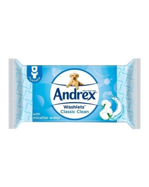 Andrex Washlets Classic Clean Cotton Fresh 40s