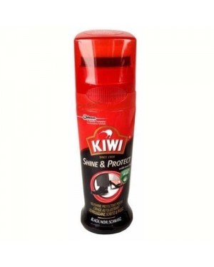 Kiwi Black Instant Shoe Polish Colour Shine 75ml 