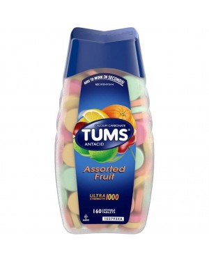 Tums Ultra Assorted Fruit Tablets 160s