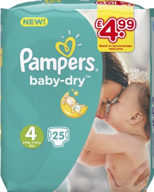 Pampers Size 4 20's PM