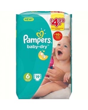 Pampers Size 6 17's PM