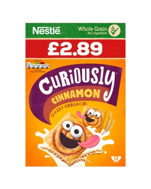 Nestle Curiously Cinnamon 375g PM £2.89