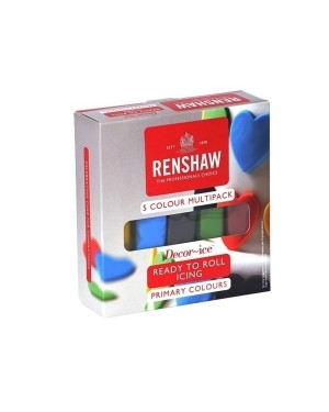 Renshaw Primary Colours Icing Multipack 600g