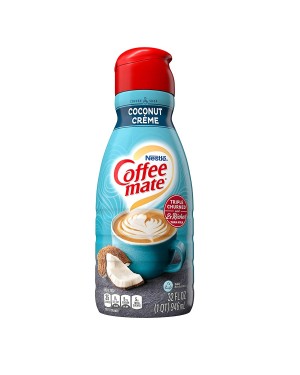 Nestle Coffee mate Coconut Creme Liquid Coffee Creamer 946ml