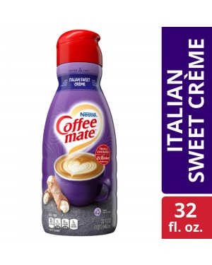 Nestle Coffee Mate Italian Sweet Creamer 32oz (946ml) 