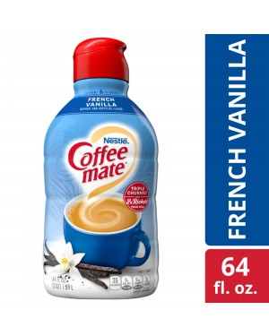 Nestle Coffee Mate French Vanilla Creamer 64oz (1.89L) 