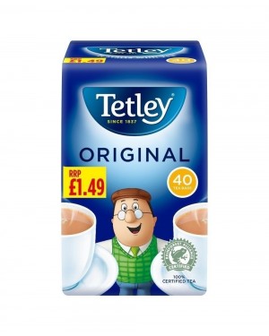 Tetley Tea Bags 40's PM