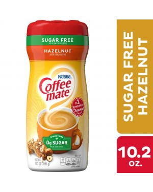 Nestle Coffee Mate Hazelnut Sugar Free 10.2oz (289g) 