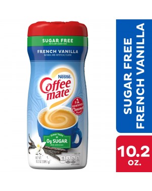 Coffee Mate French Vanilla Sugar Free 10.2oz