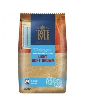 Tate & Lyle Light Brown sugar 500g