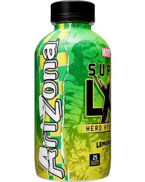 AriZona x Marvel Super LXR Hero Hydration Citrus Lemon Lime 473ml