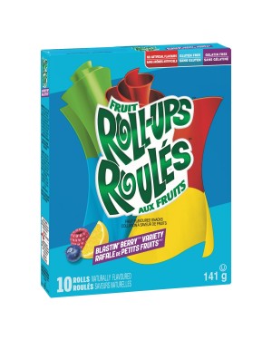 Fruit Roll Ups Blasting Berry Variety 10s 5oz (141g)