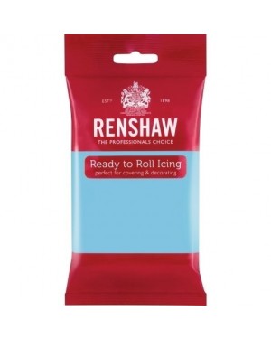 Renshaw Baby Blue Ready to Roll Icing 250g 