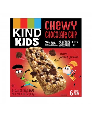 Kind Kids Bar Chocolate Chip 6’s 4.86oz (138g)