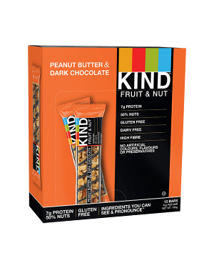 Kind Bars Peanut Butter and Dark Chocolate 12x40g